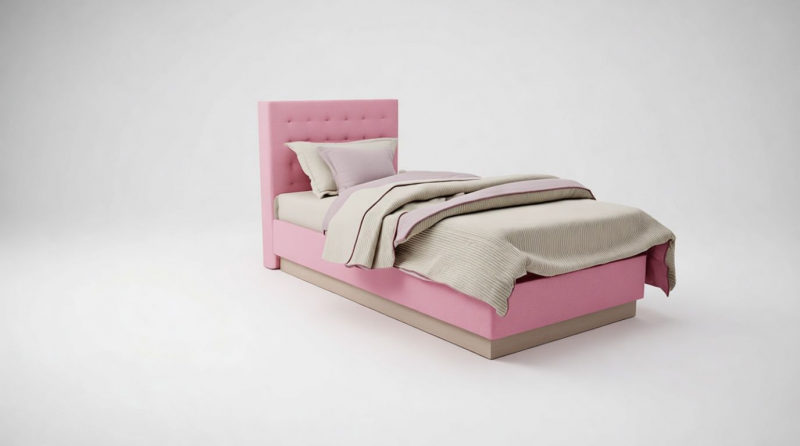 Υφασμάτινο Κρεβατι 02