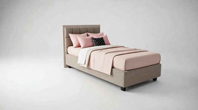 Υφασμάτινο Κρεβάτι 01